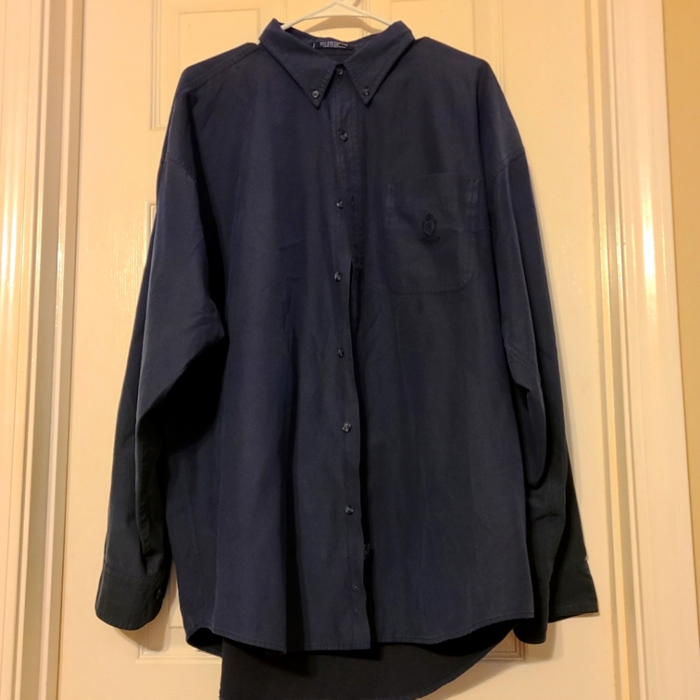Mens Ralph Lauren Chaps long sleeve button down shirt, XL